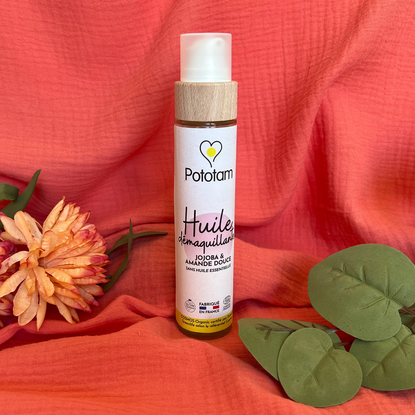 Huile démaquillante jojoba & amande douce