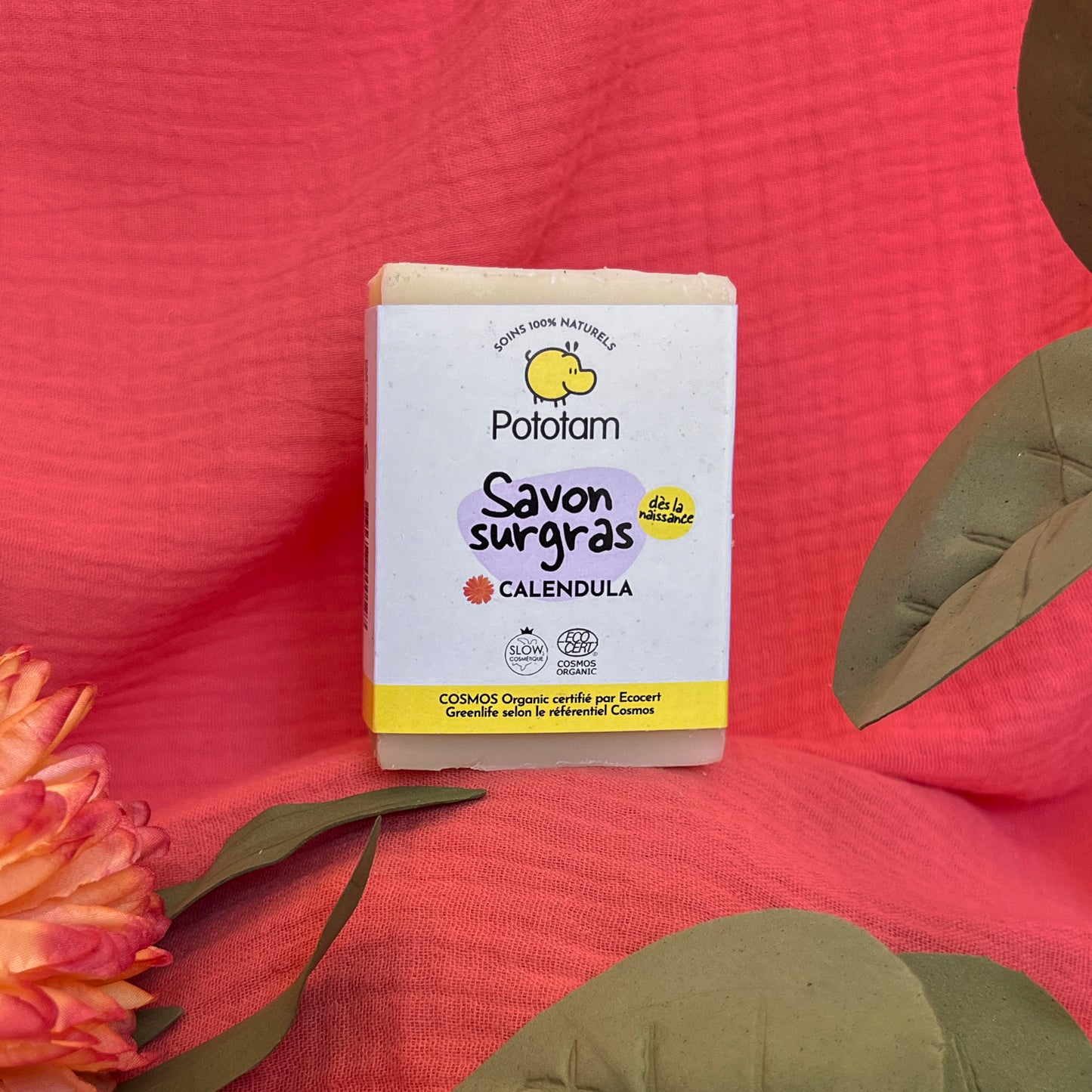 Savon surgras pour le corps au calendula